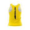 CAMISETA TÉCNICA TIRANTES REDOLAT TEAM AMARILLA MUJER