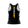 CAMISETA TÉCNICA TIRANTES REDOLAT TEAM NEGRA MUJER