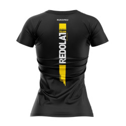 CAMISETA TÉCNICA REDOLAT TEAM NEGRA MUJER