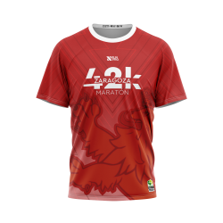 CAMISETA MANGA CORTA MANN-FILTER XVII MARATÓN DE ZARAGOZA (42K)